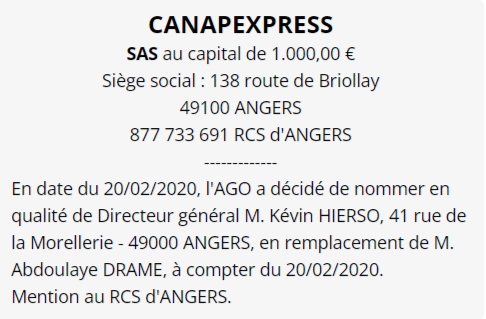 exemple annonce legale angers 1