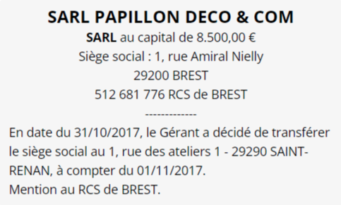 exemple annonce legale brest 4