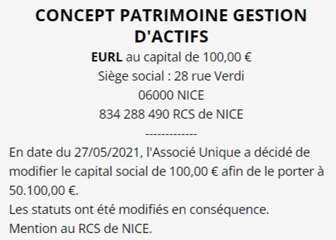 exemple annonce legale nice 2