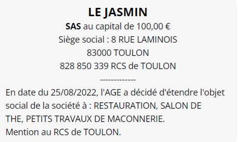 exemple annonce legale toulon 2