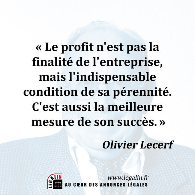 Le Profit Meilleure Mesure Du Succes