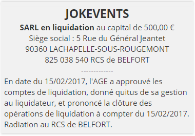 exemple annonce legale cloture liquidation 2