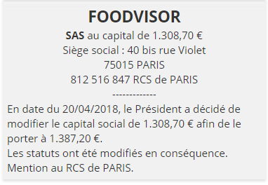 exemple annonce legale changement de capital social 2