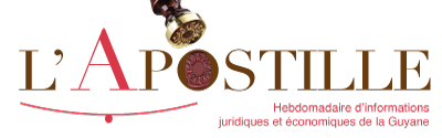 Journal d'annonces légales L'Apostille